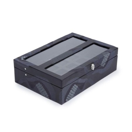 493502 Memento Mori 10pc Watch Box WOLF Black