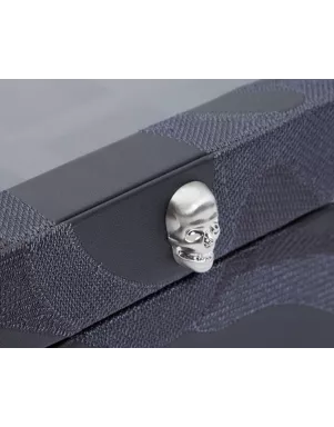 493502 Memento Mori 10pc Watch Box WOLF Black