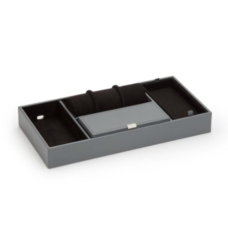 465165 Howard Valet Tray W/ Roll WOLF Grey