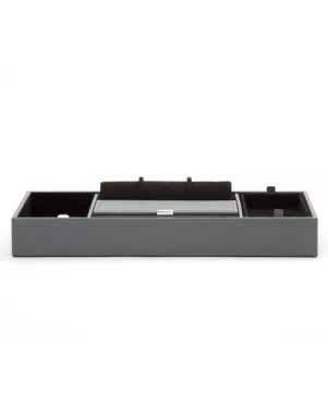 465165 Howard Valet Tray W/ Roll WOLF Grey