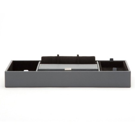 465165 Howard Valet Tray W/ Roll WOLF Grey