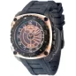 4236-BRG-i6 Швейцарський годинник Zeno-Watch Basel Mistery Square, Auto, bk PVD case, bk rubber strap
