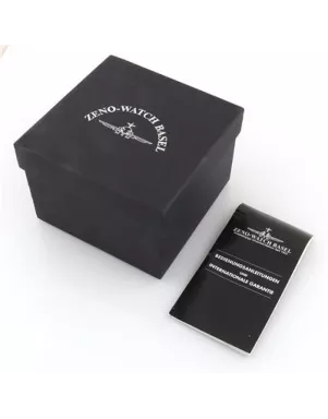 4236-RBG-i6 Швейцарський годинник Zeno-Watch Basel Mistery Square, Auto, gilt, bk rubber strap
