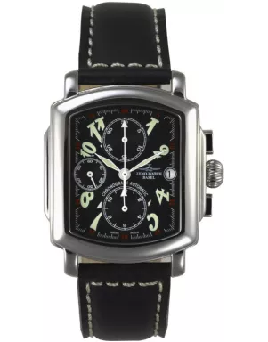 8100 Швейцарський годинник Zeno-Watch Basel black dial