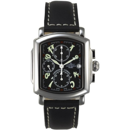 8100 Швейцарський годинник Zeno-Watch Basel black dial