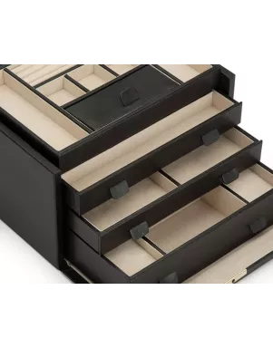 213002 Palermo Large Box Black Anthracite Wolf