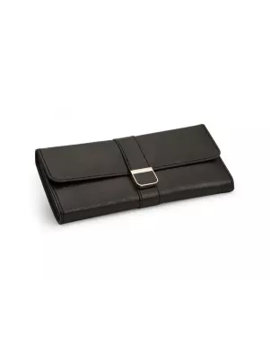 213402 Palermo Jewelry Roll WOLF Black Anthracite