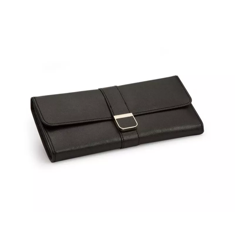 213402 Palermo Jewelry Roll WOLF Black Anthracite