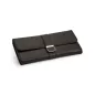 213402 Palermo Jewelry Roll WOLF Black Anthracite