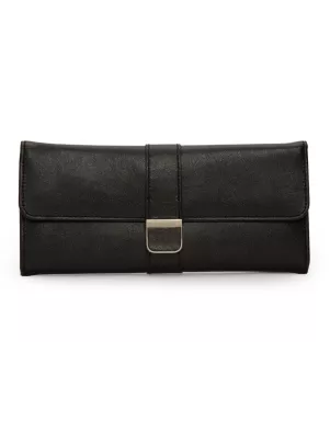 213402 Palermo Jewelry Roll WOLF Black Anthracite