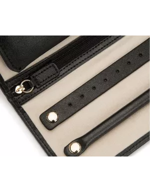 213402 Palermo Jewelry Roll WOLF Black Anthracite