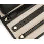 213402 Palermo Jewelry Roll WOLF Black Anthracite