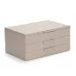 392021 Sophia Jewelry Box with Drawers WOLF Mink