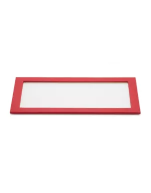 435372 Vault Tray Glass Lid WOLF Red