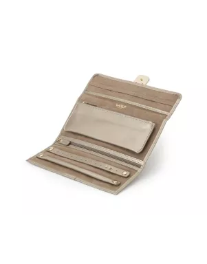 213478 Palermo Jewelry Roll WOLF Pewter