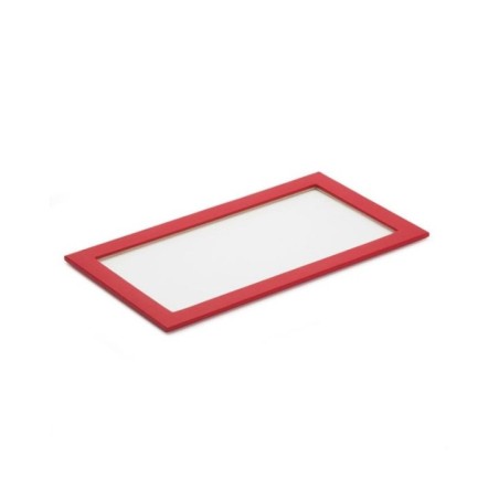 435372 Vault Tray Glass Lid WOLF Red