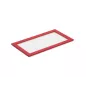 435372 Vault Tray Glass Lid WOLF Red