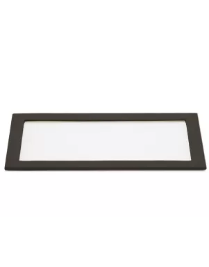 435302 Vault Tray Glass Lid WOLF Black