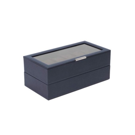 319717 Stackable Watch Tray Set 2 x 12 pcs WOLF Navy
