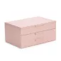 392015 Sophia Jewelry Box with Drawers WOLF Rose