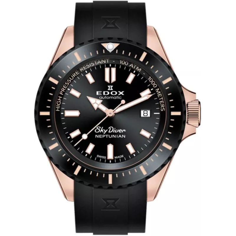 Часы Edox SkyDiver Neptunian Automatic 80120 37RNNCA NIR Часы Edox SkyDiver Neptunian Automatic 80120 37RNNCA NIR