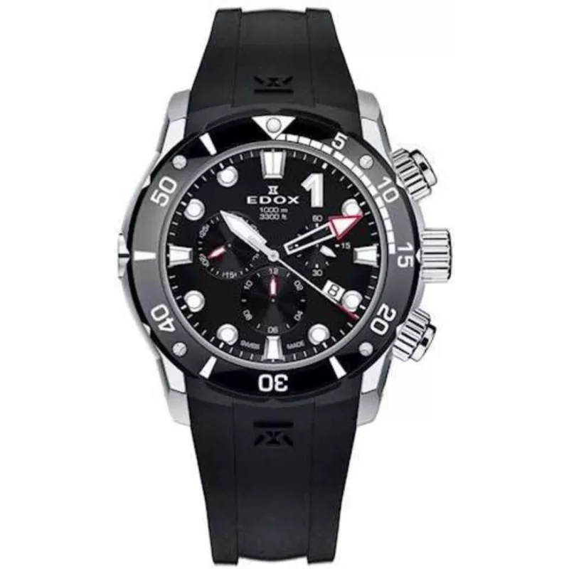 Годинник Edox CO-1 Chronograph 10242 TIN NIN Годинник Edox CO-1 Chronograph 10242 TIN NIN