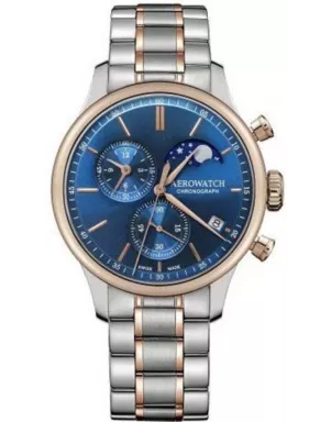78986BI04M Чоловічий наручний годинник Aerowatch