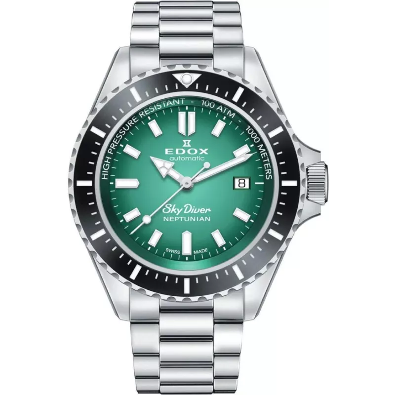Годинник Edox SkyDiver Neptunian 80120 3NM VDN Годинник Edox SkyDiver Neptunian 80120 3NM VDN