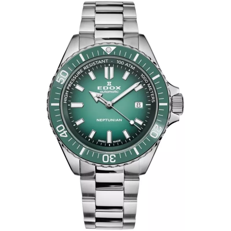 Годинник Edox Neptunian Automatic 80120 3VM VDN1 Годинник Edox Neptunian Automatic 80120 3VM VDN1