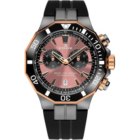 Годинник Edox Delfin The Original Chronograph 10112 357GRNCA BRNR