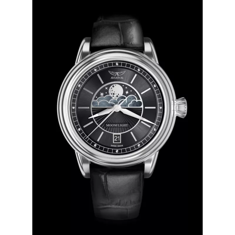 V.1.33.0.252.4 Швейцарський годинник Aviator V.1.33.0.252.4 Швейцарський годинник Aviator