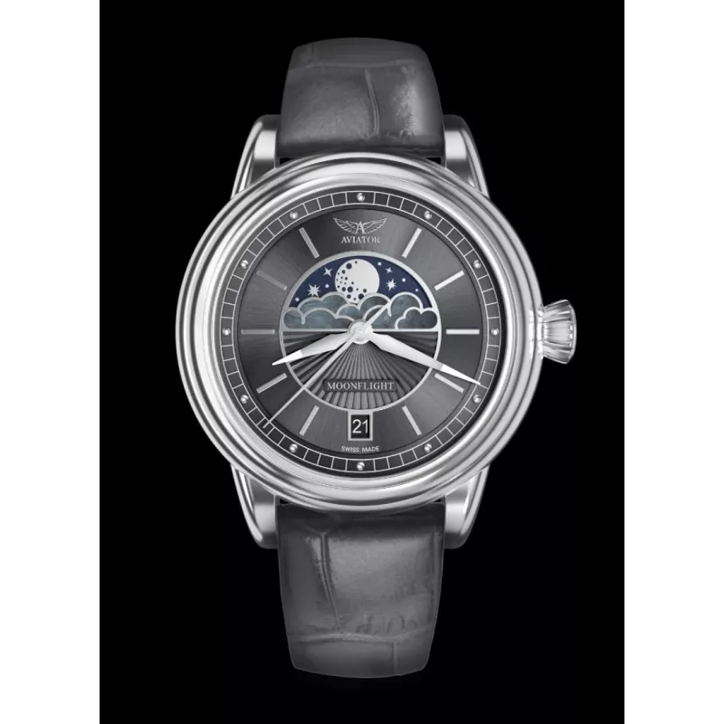 V.1.33.0.254.4 Швейцарський годинник Aviator V.1.33.0.254.4 Швейцарський годинник Aviator