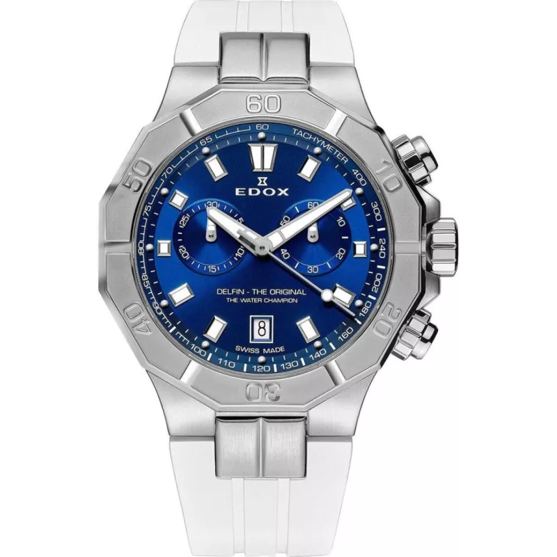 Годинник Edox Delfin The Original Chronograph 10113 3CAB BUIN Годинник Edox Delfin The Original Chronograph 10113 3CAB BUIN