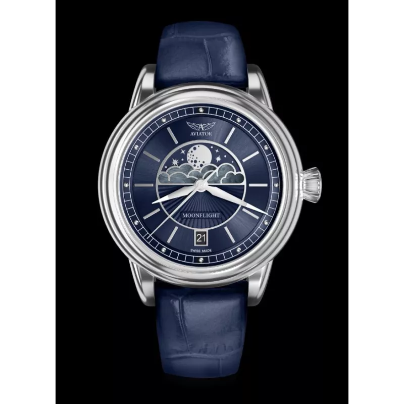 V.1.33.0.255.4 Швейцарський годинник Aviator V.1.33.0.255.4 Швейцарський годинник Aviator