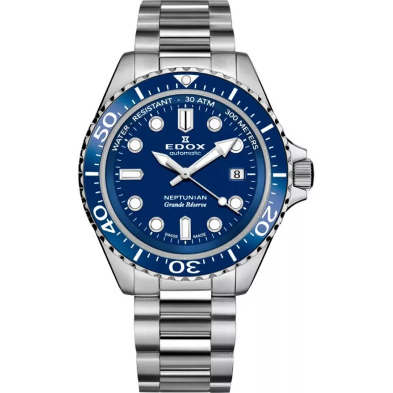 Годинник Edox Neptunian Grande Reserve 80801 3BUM BUIN Годинник Edox Neptunian Grande Reserve 80801 3BUM BUIN