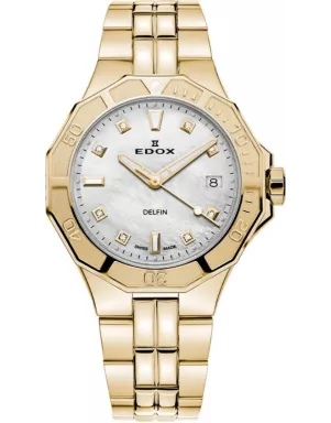 Часы Edox Delfin The Original Diver Date Lady 53020 37JM NADD