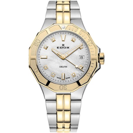 Часы Edox Delfin The Original Diver Date Lady 53020 357JM NADD