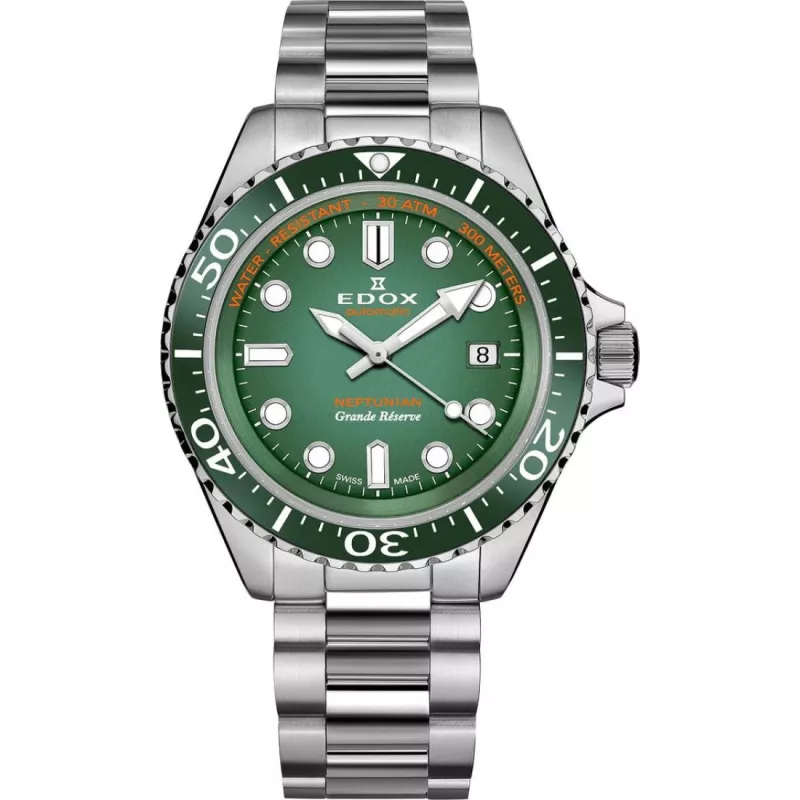 Часы Edox Neptunian Grande Reserve Date Automatic 80801 3VM VDN