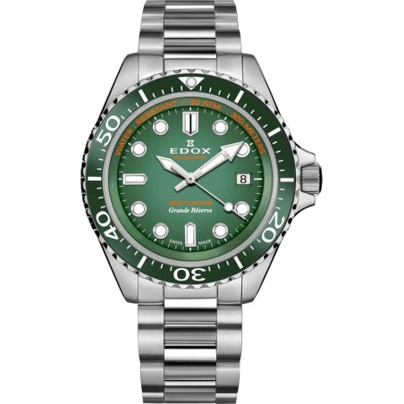 Годинник Edox Neptunian Grande Reserve Date Automatic 80801 3VM VDN