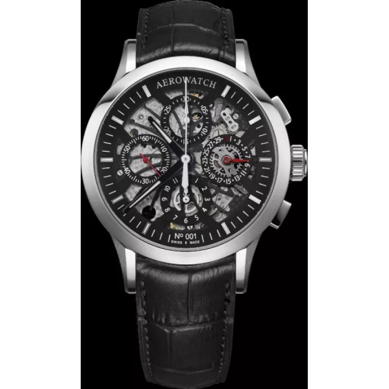 61968AA05SQ Чоловічий наручний годинник Aerowatch