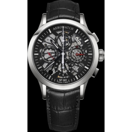 61968AA05SQ Чоловічий наручний годинник Aerowatch