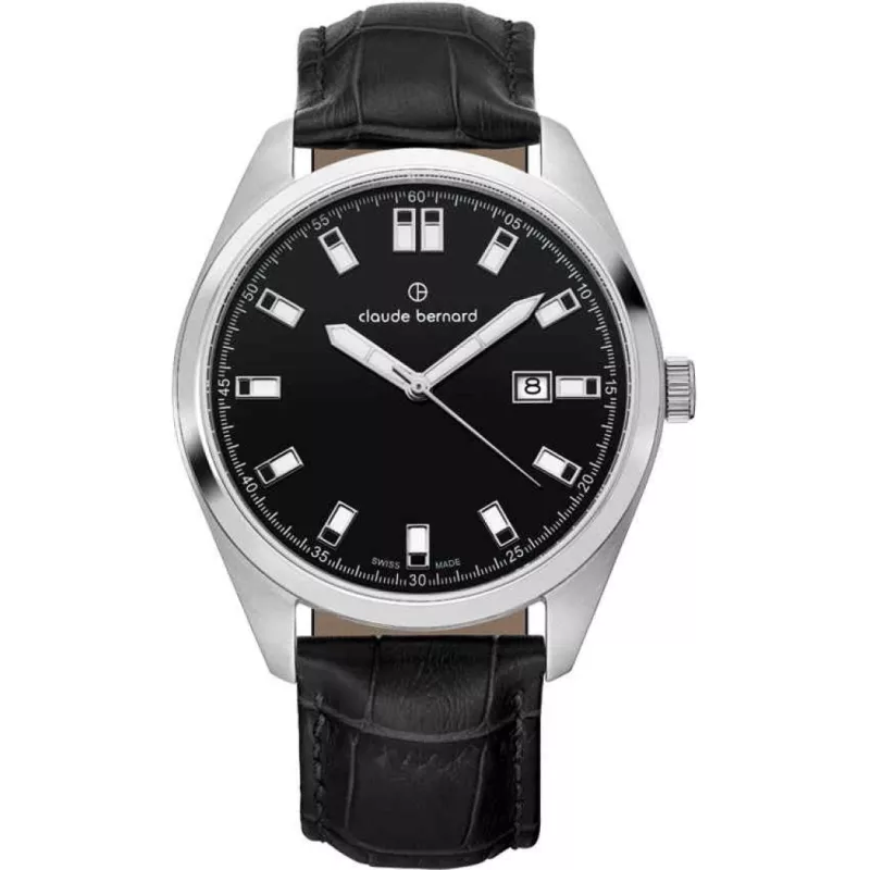 53019 3CN NIN Швейцарський годинник Claude Bernard