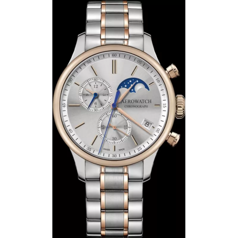 78986BI03M Чоловічий наручний годинник Aerowatch