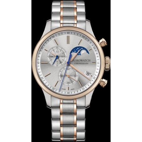 78986BI03M Чоловічий наручний годинник Aerowatch