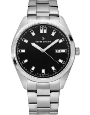53019 3M NIN Швейцарський годинник Claude Bernard