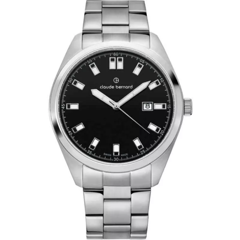 53019 3M NIN Швейцарський годинник Claude Bernard