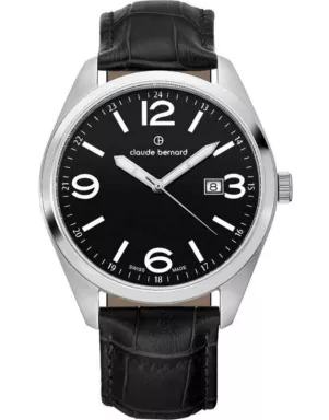 53019 3CN NB Швейцарський годинник Claude Bernard