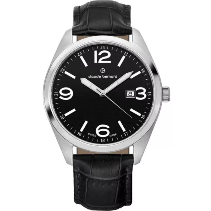 53019 3CN NB Швейцарський годинник Claude Bernard