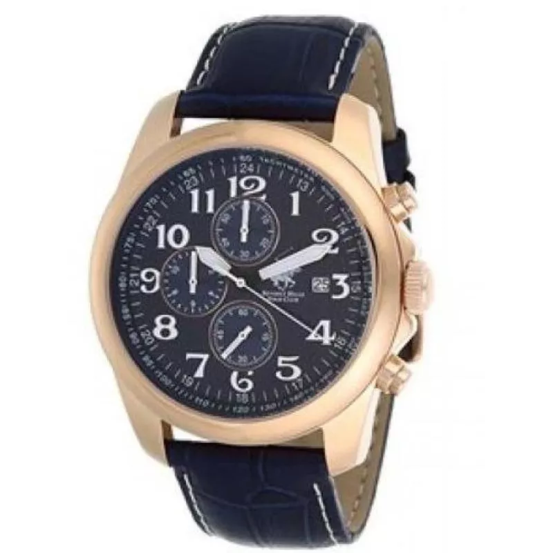 BH107-08-GS Чоловічий наручний годинник Beverly Hills Polo Club