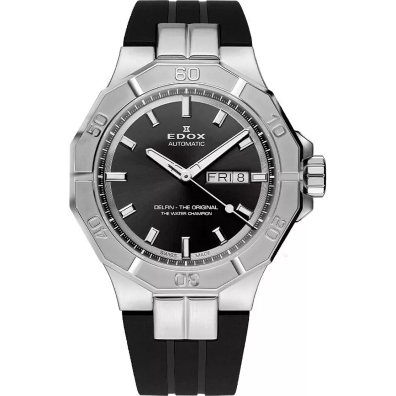 Годинник Edox Delfin The Original Day Date Automatic 88008 3CA NIN Годинник Edox Delfin The Original Day Date Automatic 88008 3CA NIN